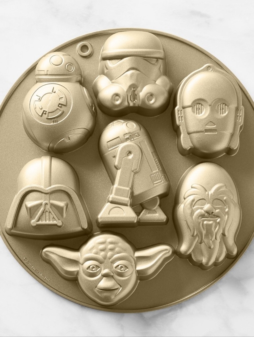 Williams Sonoma Star Wars™ Cakelet Pan, 12" Aluminum Non Stick